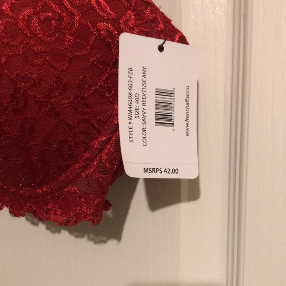 NWT French Affair Bra Size 40 D - Picture 3 of 6